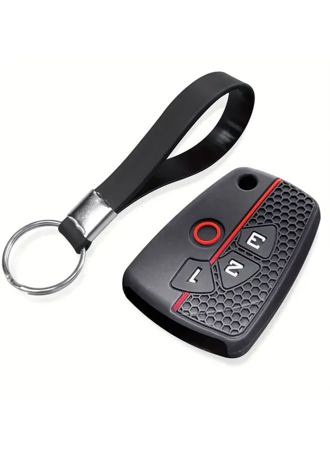 Black Long Keychain Set For Chevrolet Cruze Spark Captiva Onix Silverado Volt Camaro Aveo Sonic - Image 5